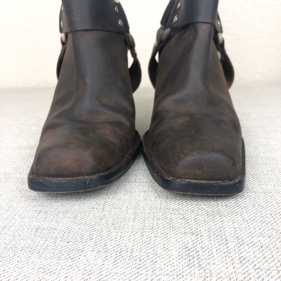 Michael Kors Western Leather Boots sz 9 - Picture 5 of 8